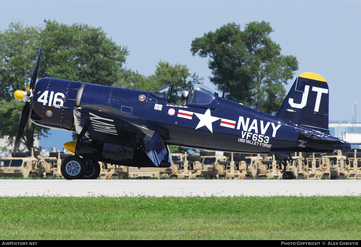 Aircraft Photo of N713JT / 97143 | Vought F4U-4 Corsair | USA - Navy | AirHistory.net #131099