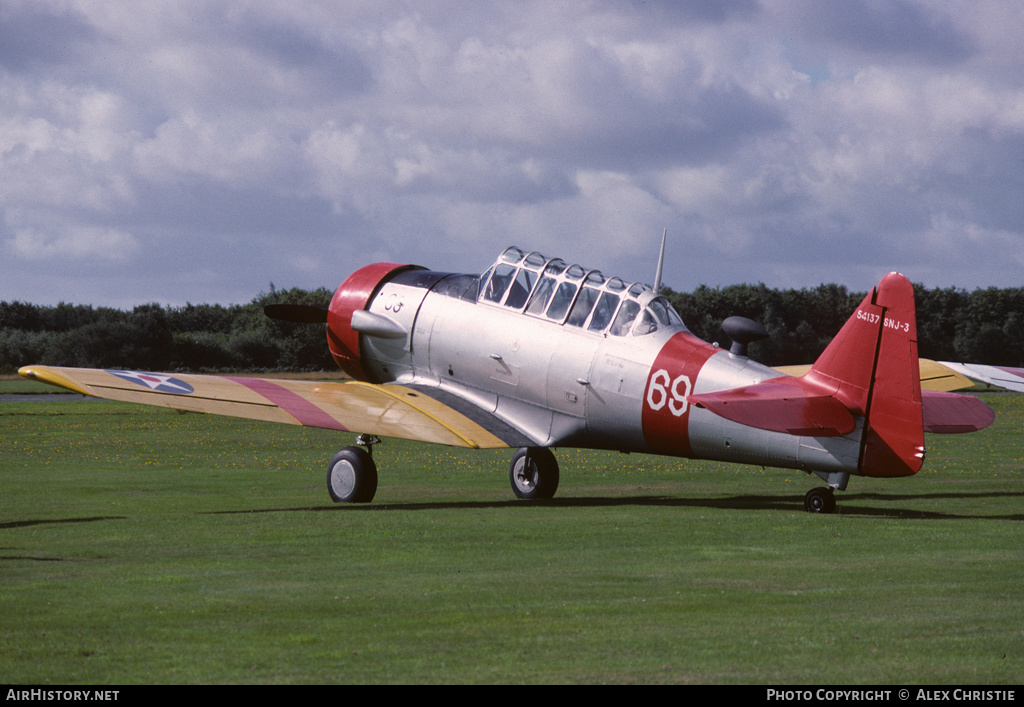 Aircraft Photo of G-CTKL / 54137 | North American AT-16 Harvard IIB | USA - Air Force | AirHistory.net #131118