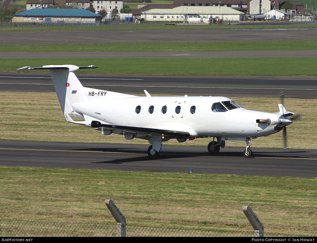 Aircraft Photo of HB-FRY | Pilatus PC-12/45 | AirHistory.net #131120