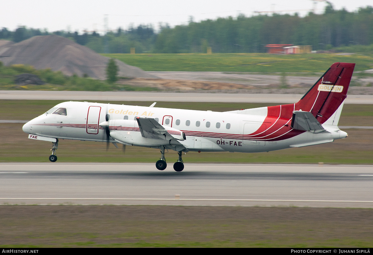 Aircraft Photo of OH-FAE | Saab 340A(QC) | Golden Air | AirHistory.net #131141