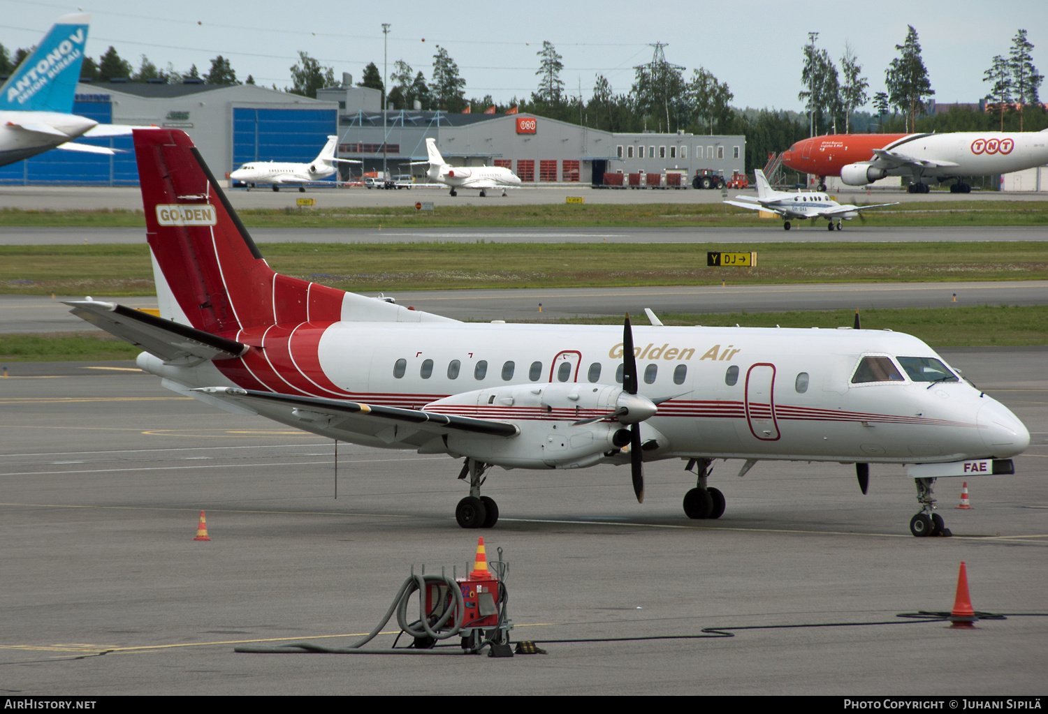 Aircraft Photo of OH-FAE | Saab 340A(QC) | Golden Air | AirHistory.net #131144
