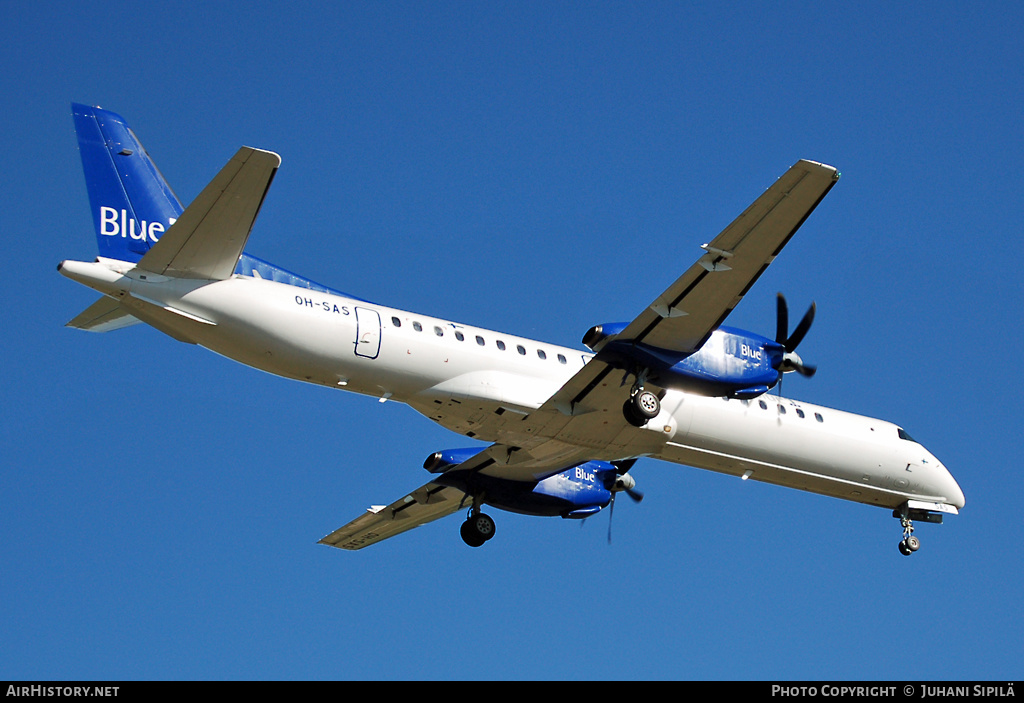 Aircraft Photo of OH-SAS | Saab 2000 | Blue1 | AirHistory.net #131146