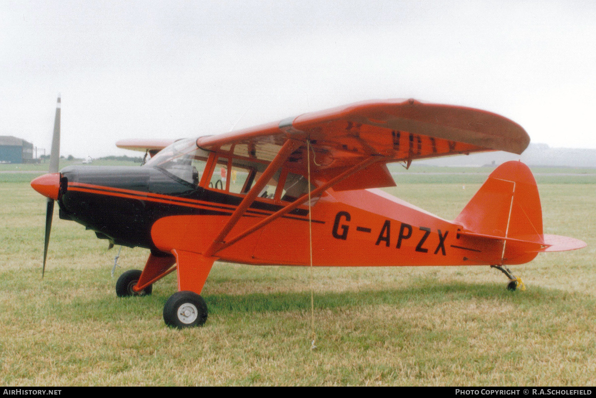 Aircraft Photo of G-APZX | Piper PA-22/20-150 Pacer | AirHistory.net #131157