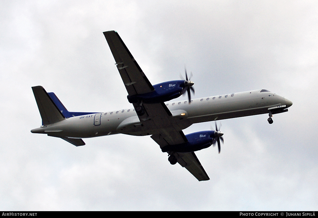 Aircraft Photo of OH-SAT | Saab 2000 | Blue1 | AirHistory.net #131164