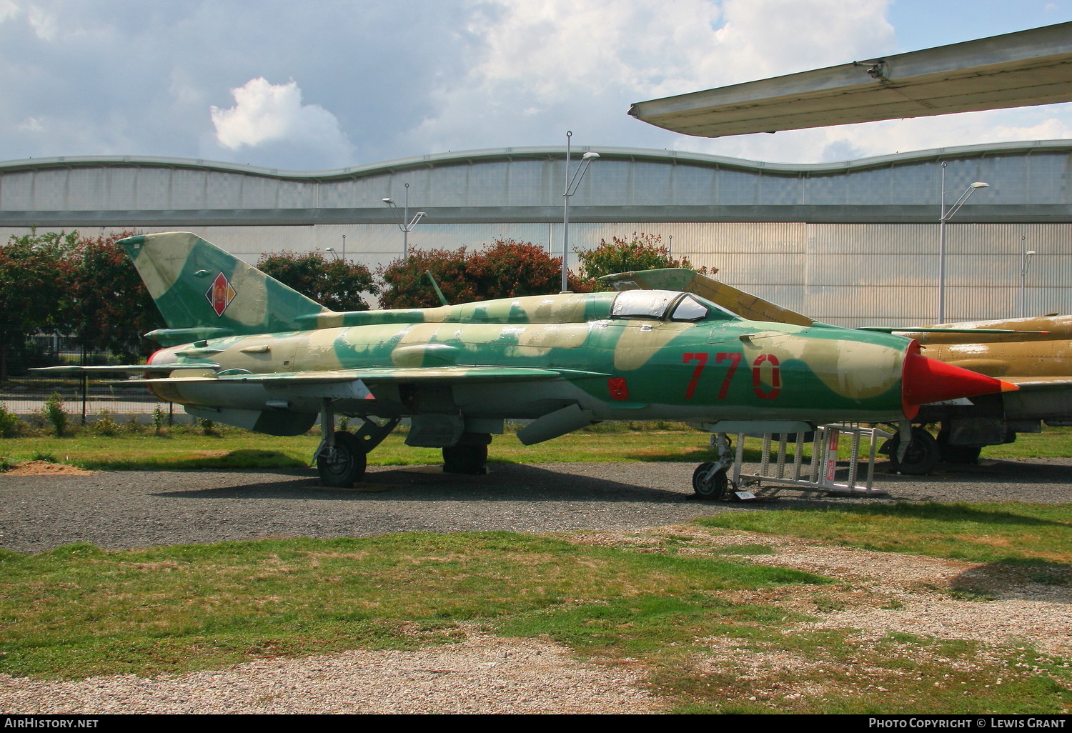 Aircraft Photo of 770 | Mikoyan-Gurevich MiG-21SPS | East Germany - Air Force | AirHistory.net #131174