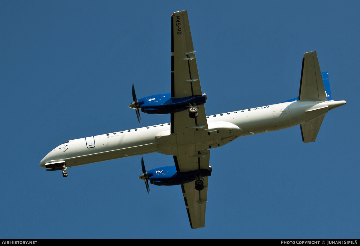 Aircraft Photo of OH-SAW | Saab 2000 | Blue1 | AirHistory.net #131176