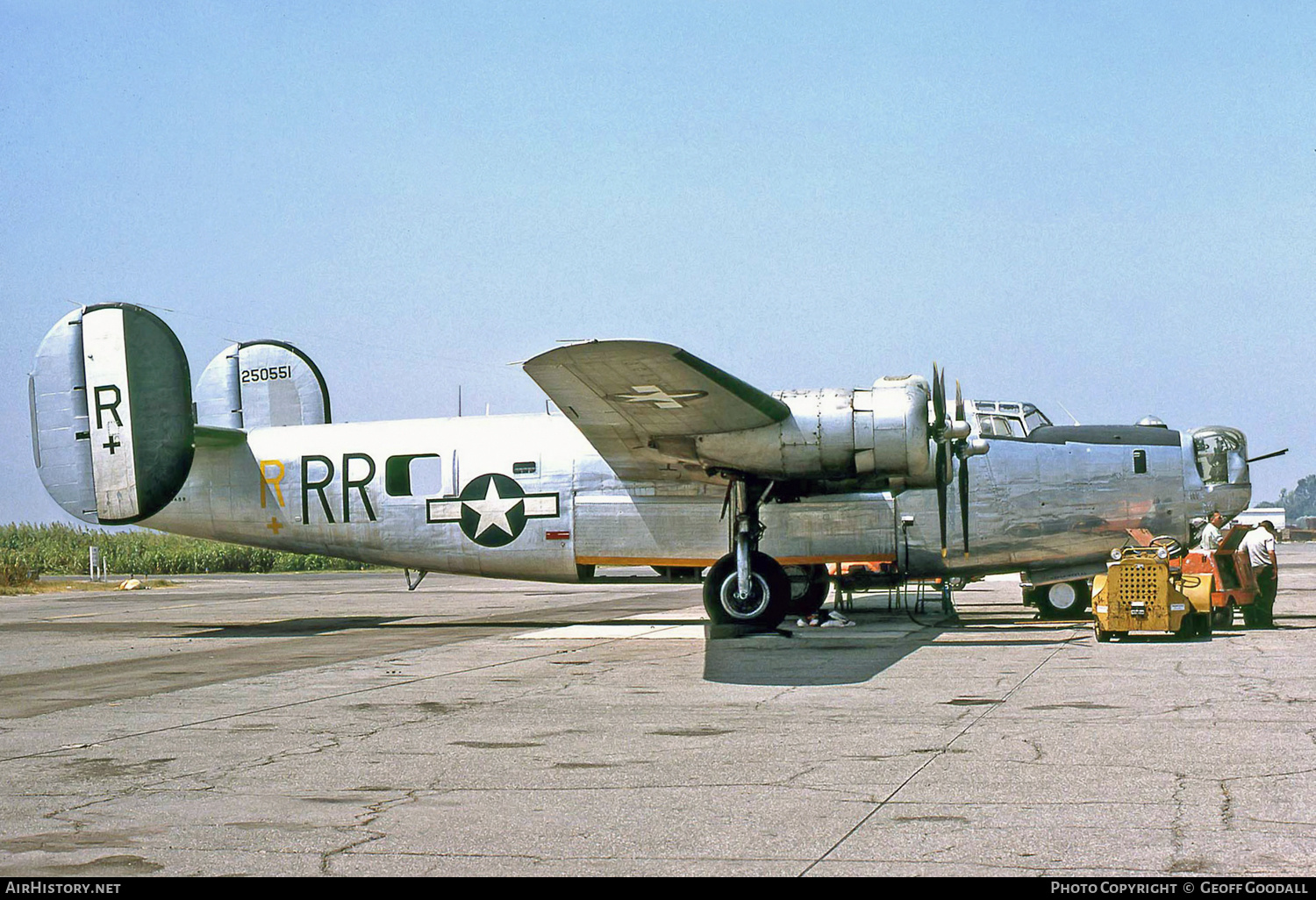 Aircraft Photo of N94459 / 250551 | Consolidated B-24J Liberator | USA - Air Force | AirHistory.net #131189