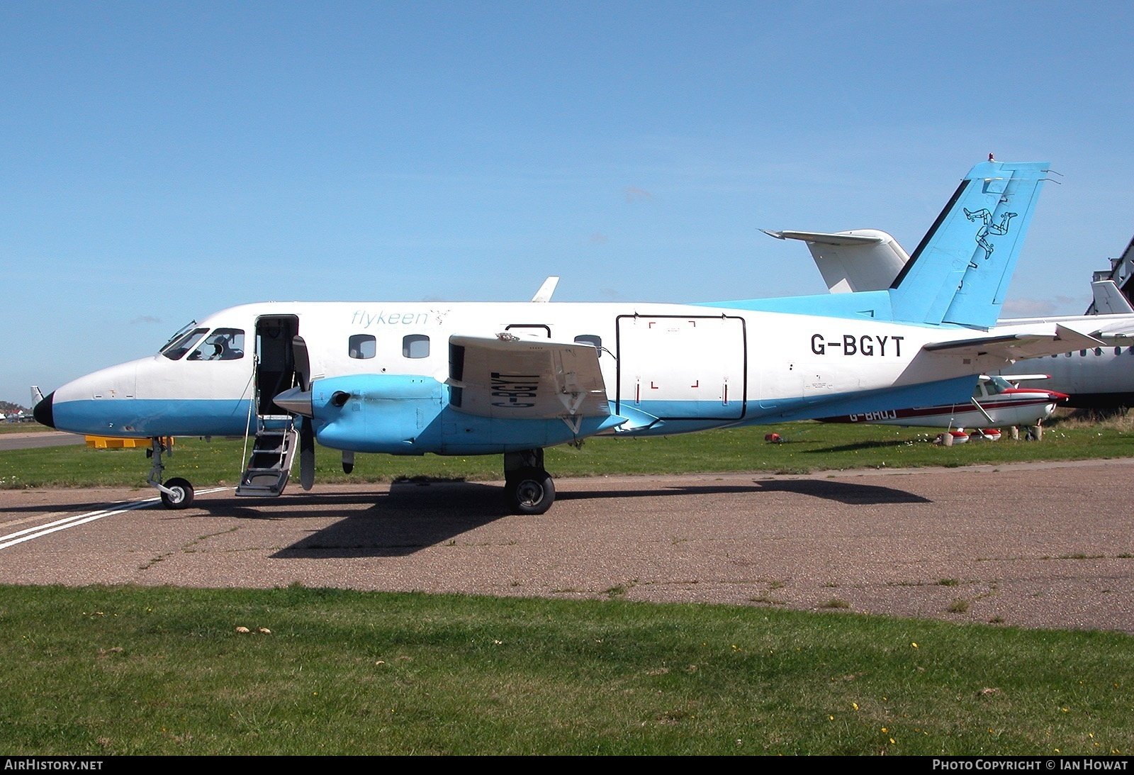 Aircraft Photo of G-BGYT | Embraer EMB-110P1 Bandeirante | FlyKeen Airways | AirHistory.net #131205