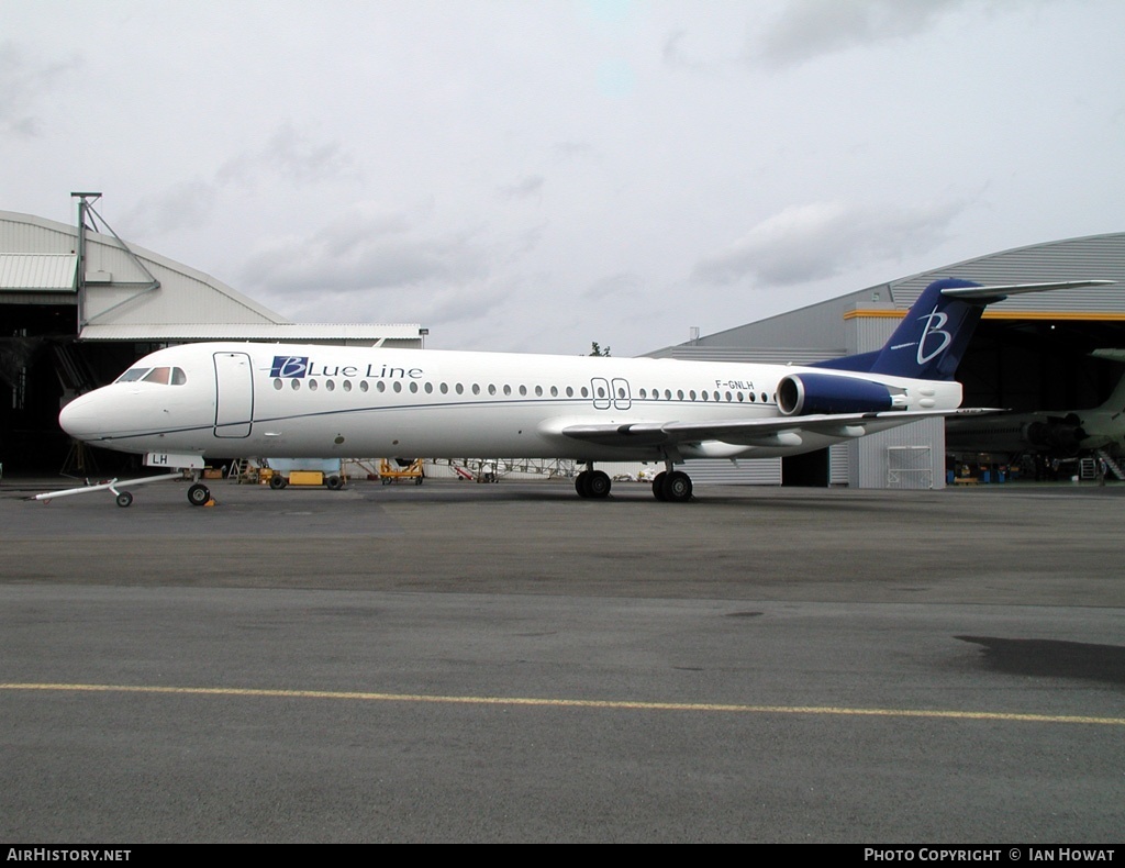 Aircraft Photo of F-GNLH | Fokker 100 (F28-0100) | Blue Line | AirHistory.net #131209