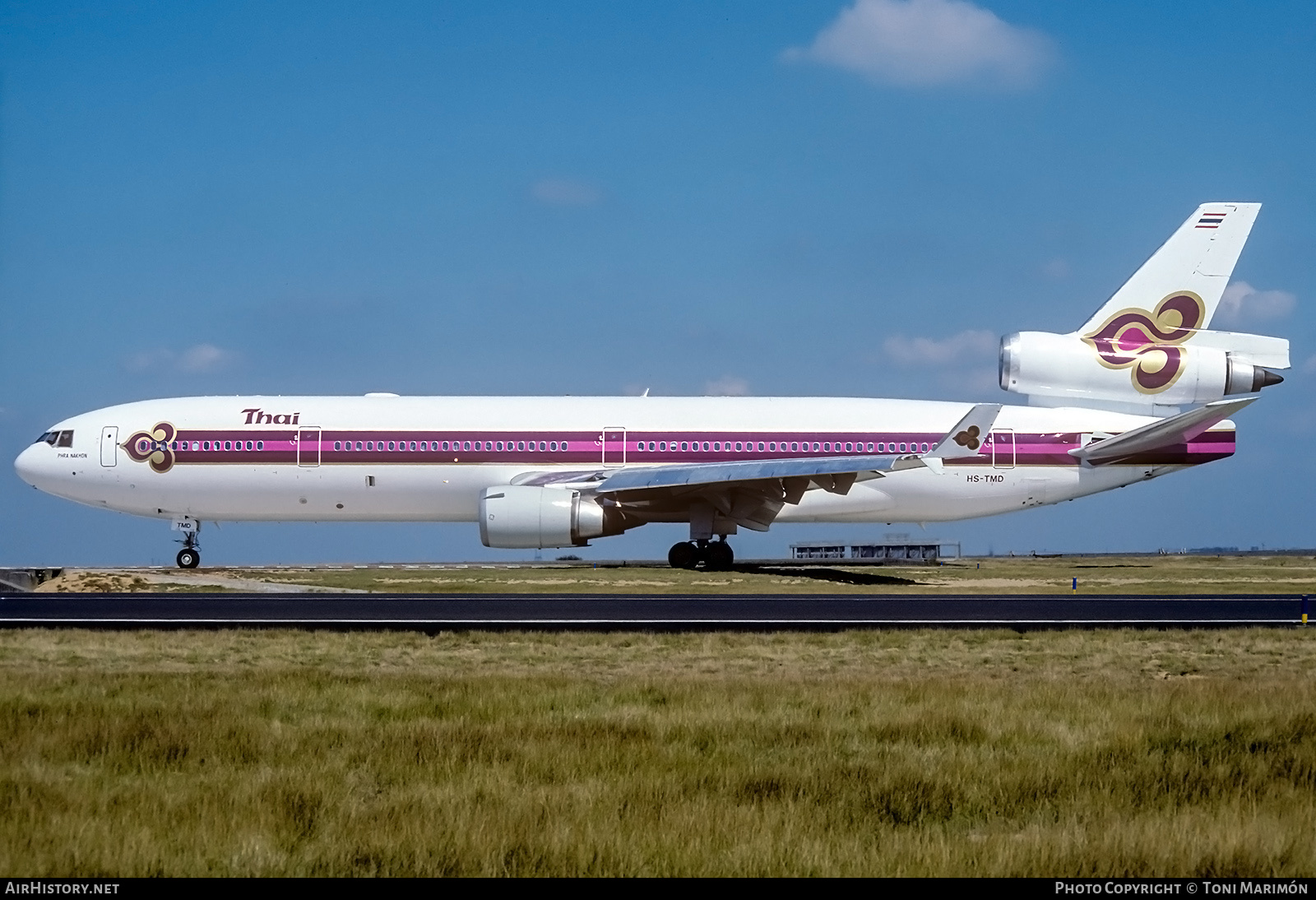Aircraft Photo of HS-TMD | McDonnell Douglas MD-11 | Thai Airways International | AirHistory.net #131213