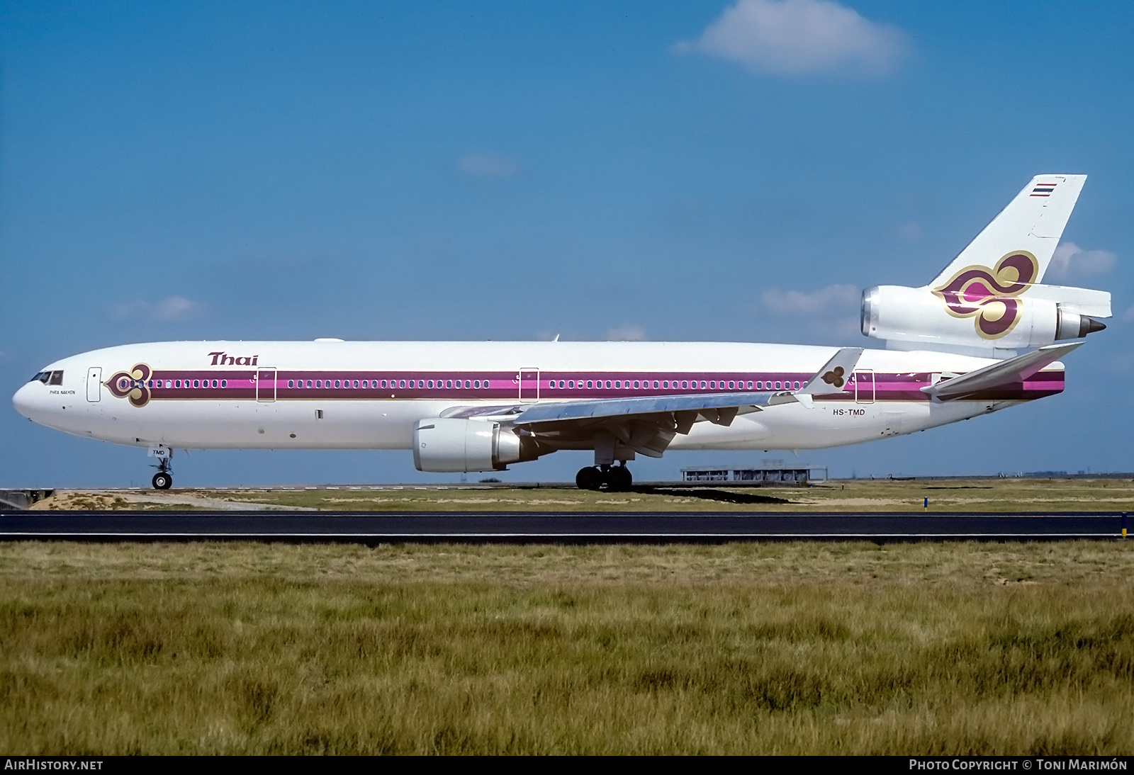 Aircraft Photo of HS-TMD | McDonnell Douglas MD-11 | Thai Airways International | AirHistory.net #131213