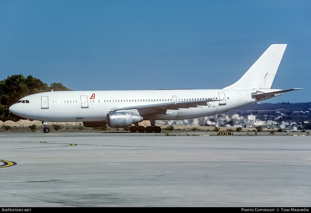 Aircraft Photo of OO-TJO | Airbus A300B4-203 | European Airlines | AirHistory.net #131214
