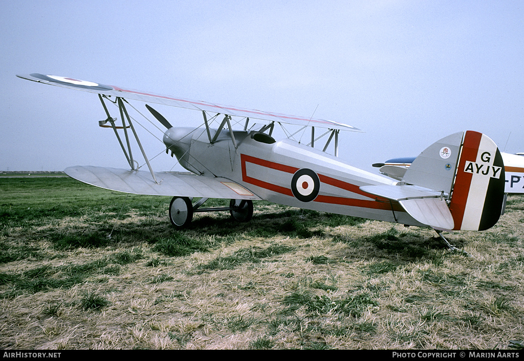 Aircraft Photo of G-AYJY | Isaacs Fury II | UK - Air Force | AirHistory.net #131239