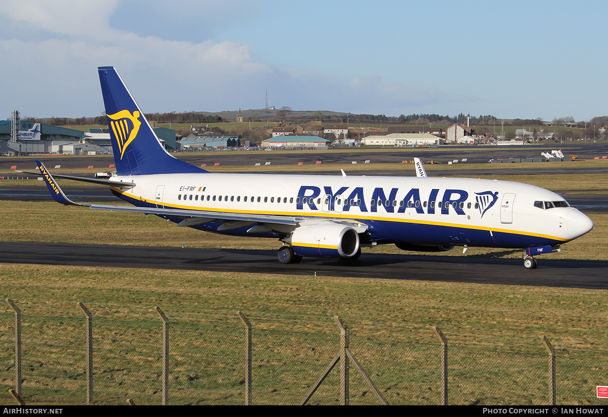 Aircraft Photo of EI-FRF | Boeing 737-8AS | Ryanair | AirHistory.net #131243