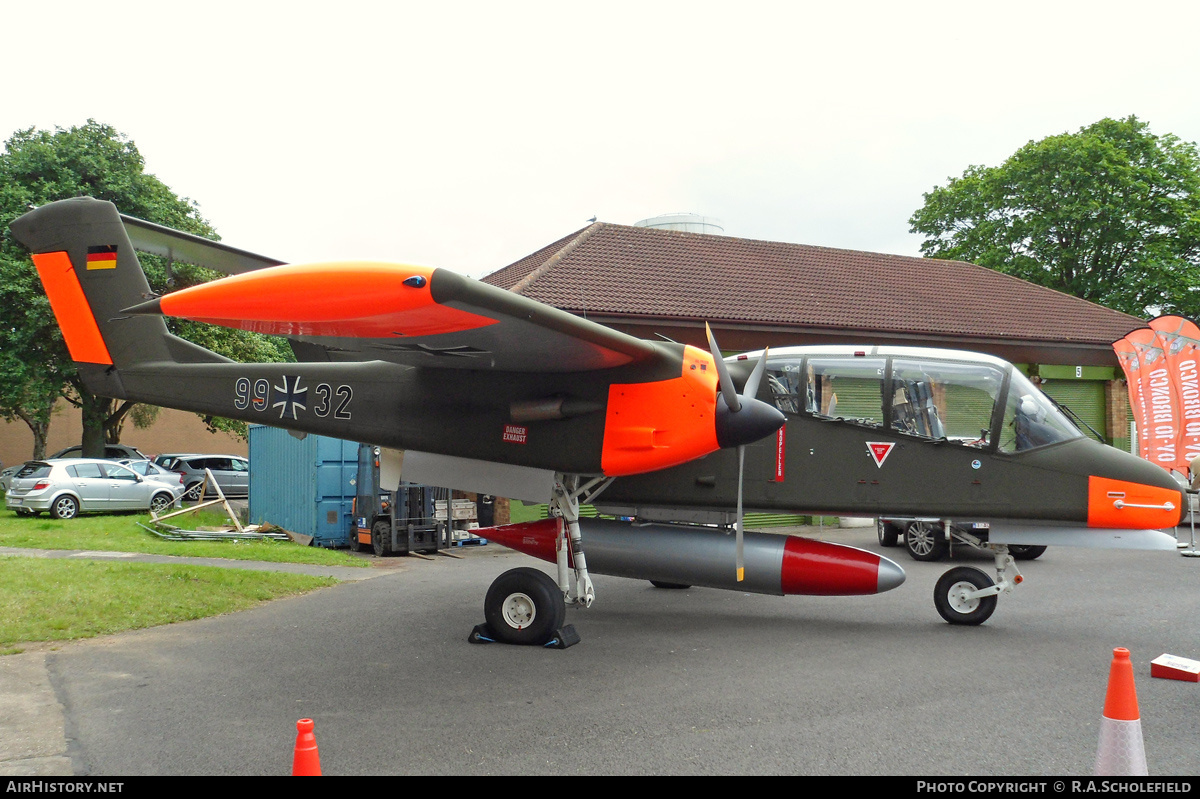 Aircraft Photo of G-BZGK / 9932 | North American Rockwell OV-10B Bronco | Germany - Air Force | AirHistory.net #131244