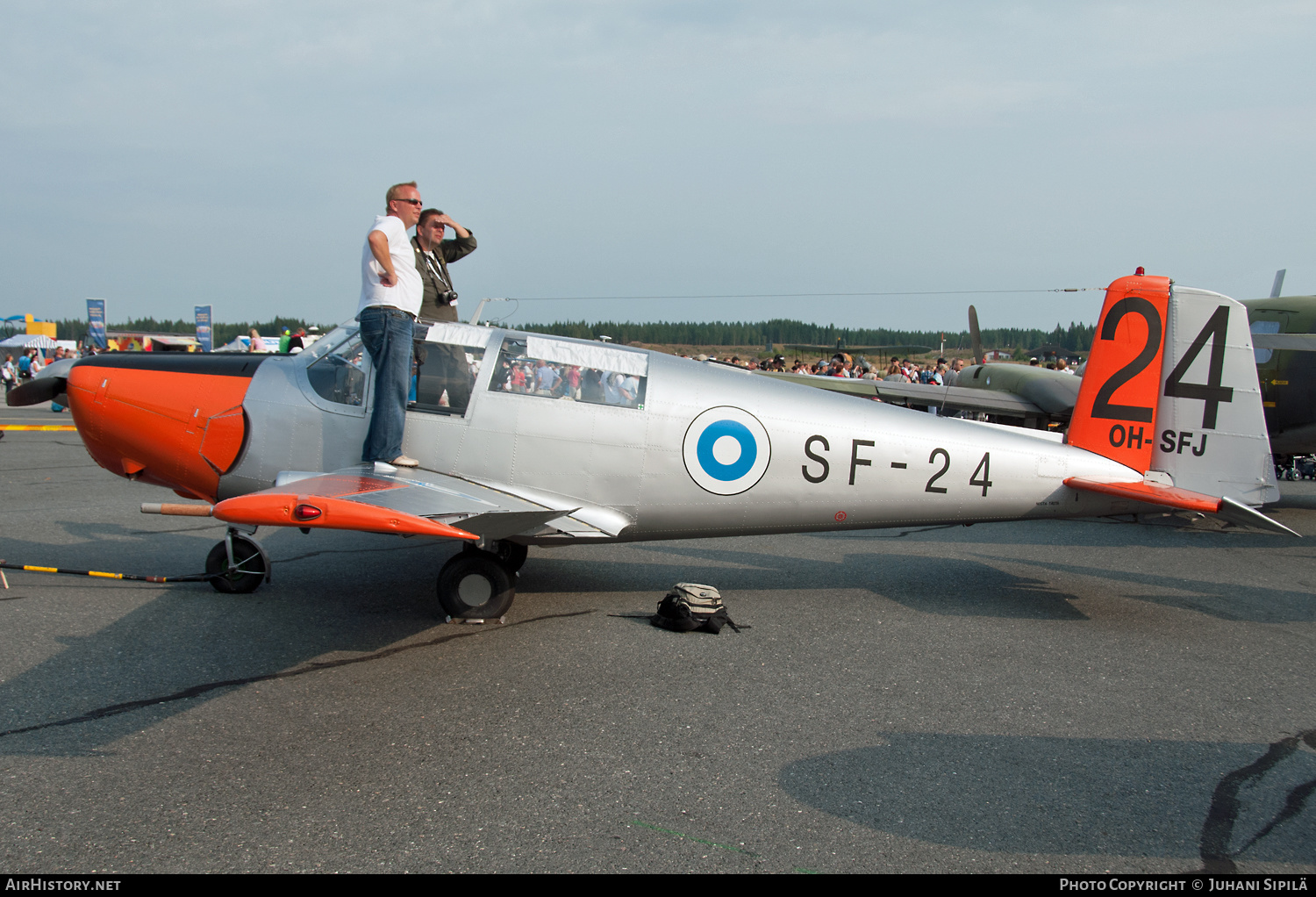 Aircraft Photo of OH-SFJ / SF-24 | Saab 91D Safir | Finland - Air Force | AirHistory.net #131251