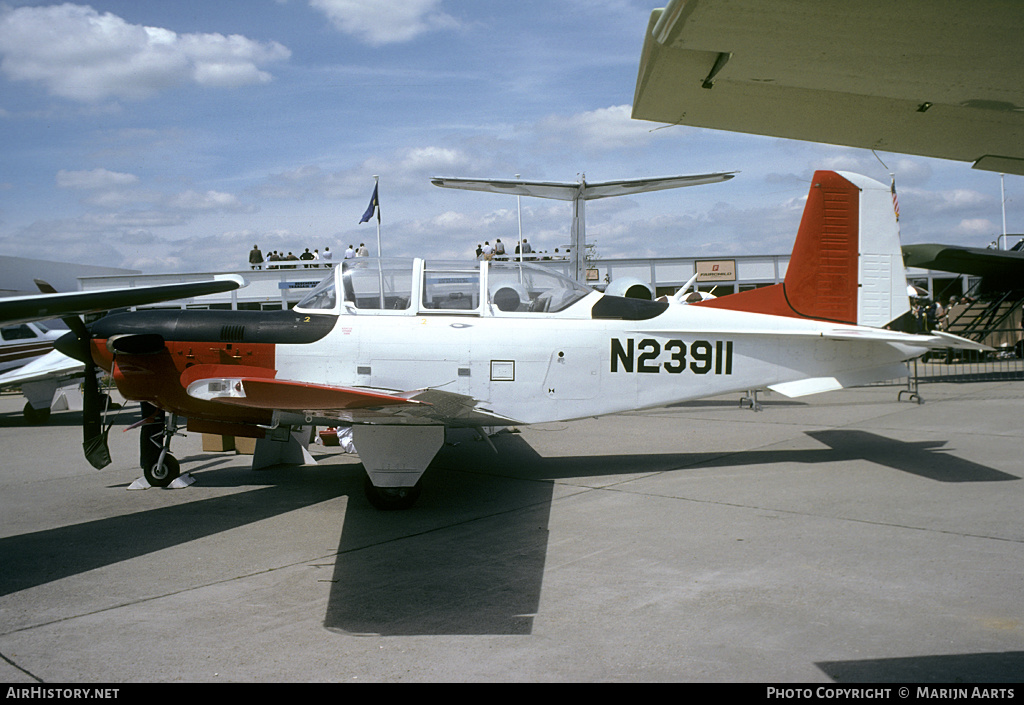 Aircraft Photo of N23911 | Beech T-34C-1 Turbo Mentor (45) | AirHistory.net #131254