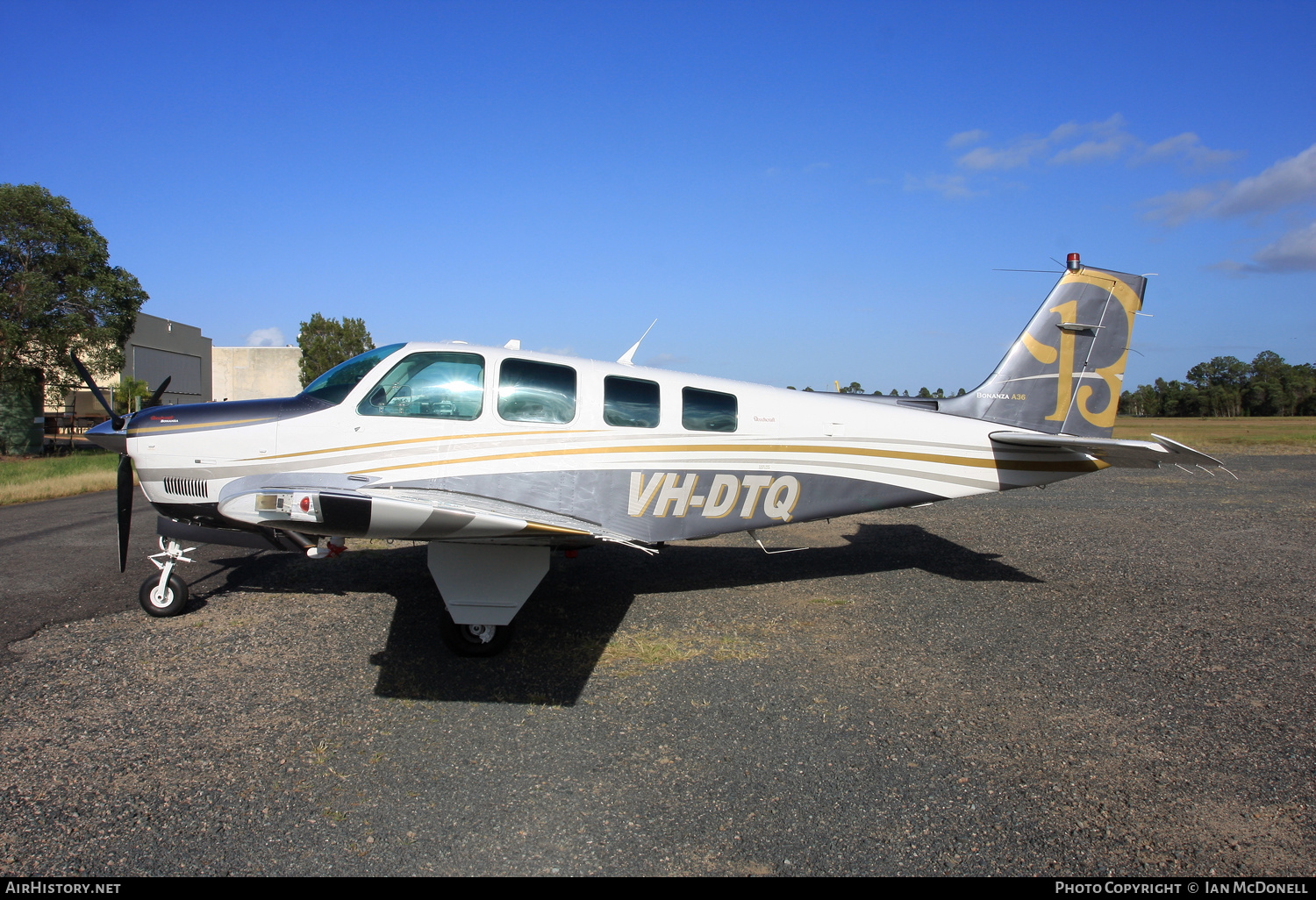 Aircraft Photo of VH-DTQ | Raytheon A36 Bonanza 36 | AirHistory.net #131270