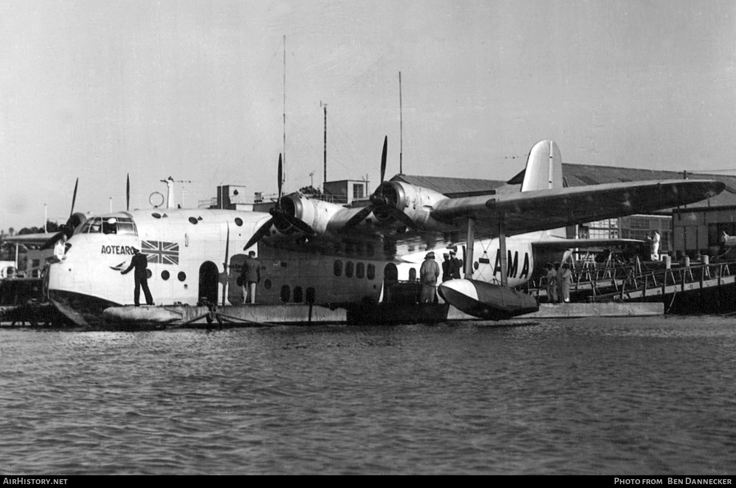 Aircraft Photo of ZK-AMA | Short S.30 Empire | TEAL - Tasman Empire Airways | AirHistory.net #131274