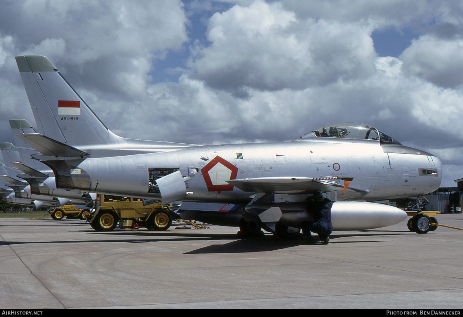 Aircraft Photo of A94-975 | Commonwealth CA-27 Sabre Mk32 | Indonesia - Air Force | AirHistory.net #131282