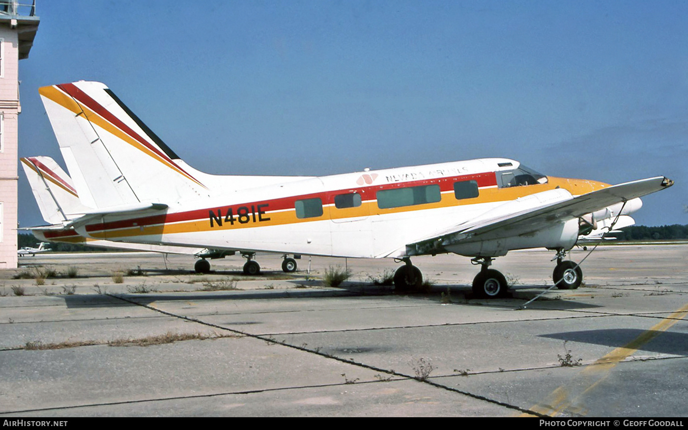 Aircraft Photo of N481E | Pacific Airmotive Tradewind | Nevada Airlines | AirHistory.net #131284
