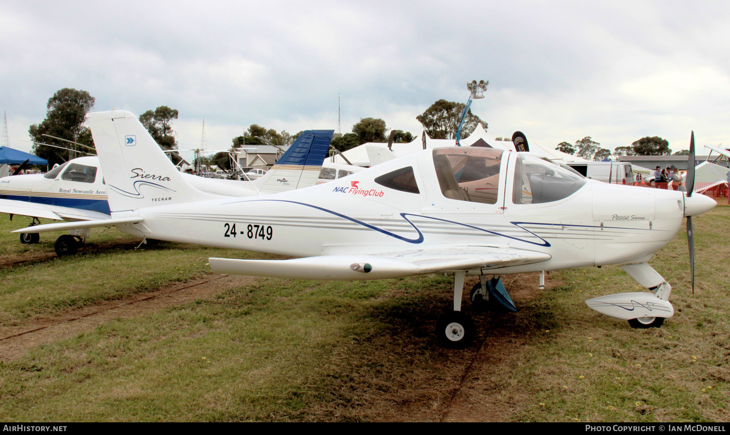 Aircraft Photo of 24-8749 | Tecnam P-2002 Sierra | NAC Flying Club | AirHistory.net #131285