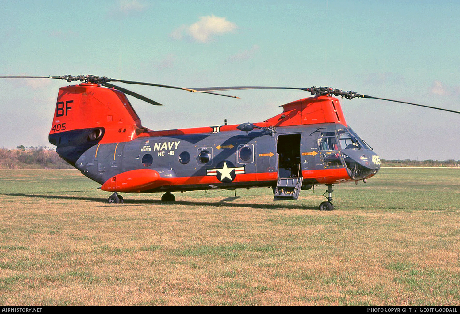 Aircraft Photo of 151918 | Boeing Vertol HH-46A Sea Knight | USA - Navy | AirHistory.net #131290