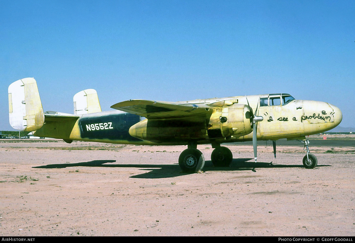 Aircraft Photo of N9552Z | North American TB-25N Mitchell | AirHistory.net #131291