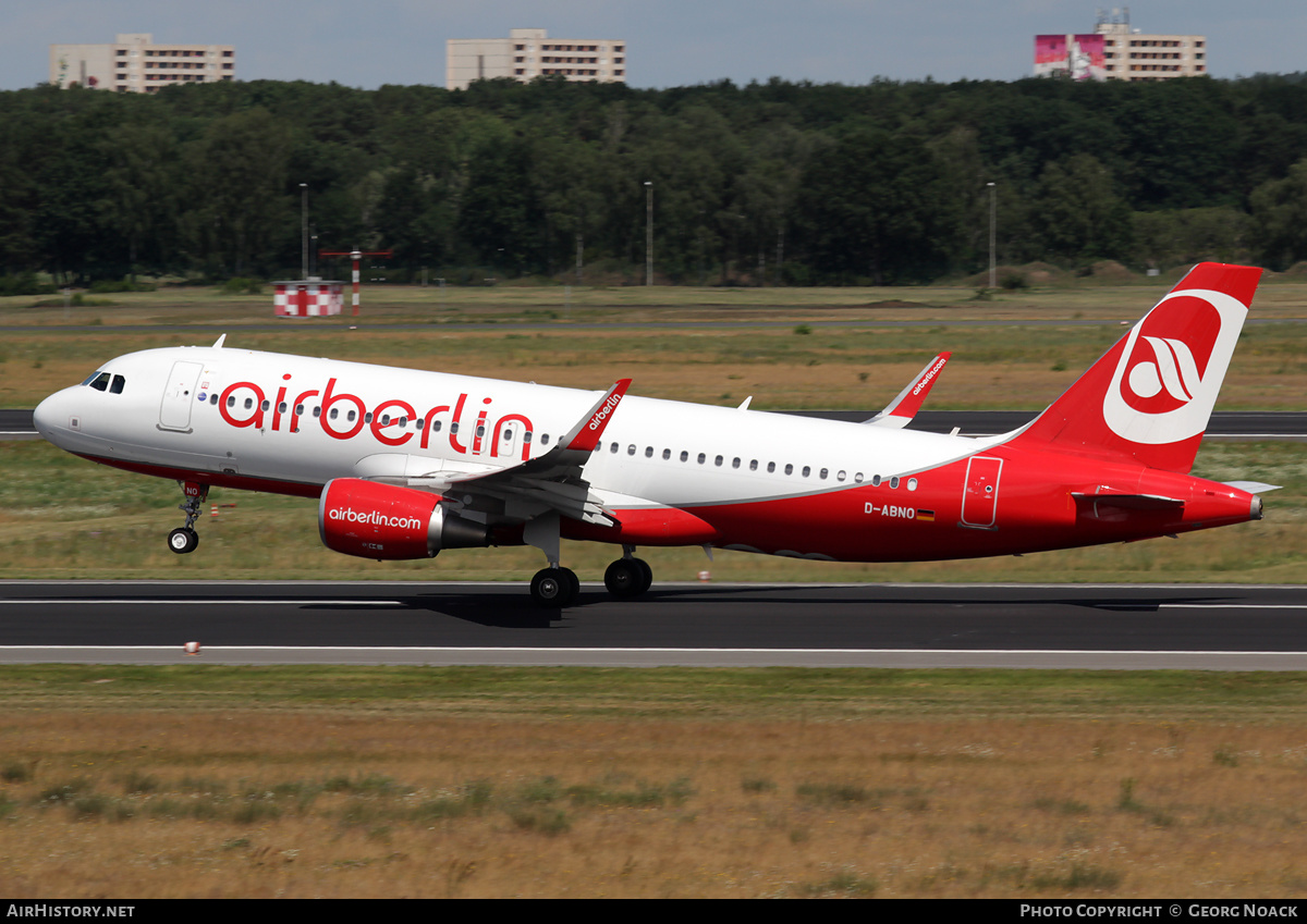 Aircraft Photo of D-ABNO | Airbus A320-214 | Air Berlin | AirHistory.net #131304