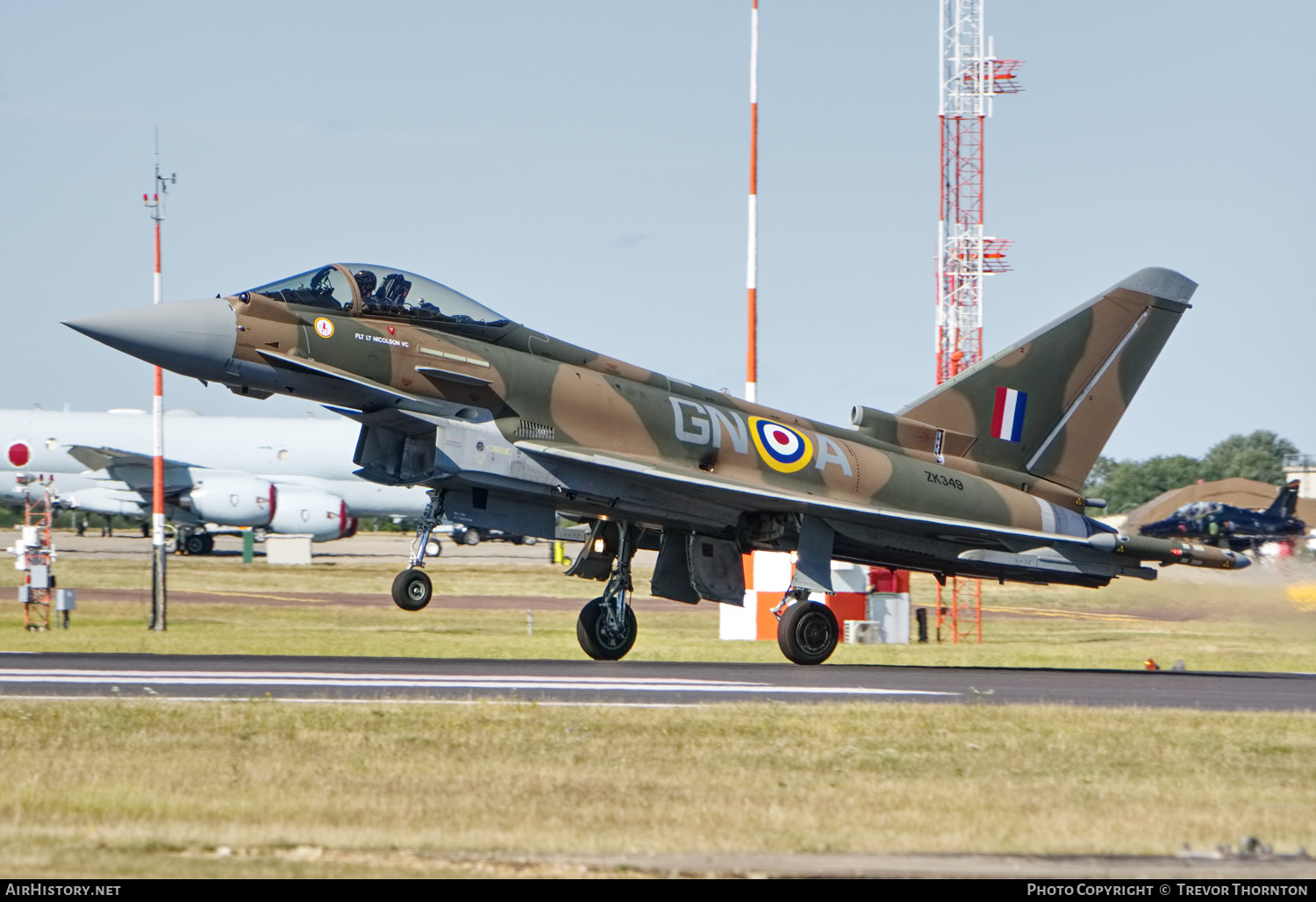 Aircraft Photo of ZK349 | Eurofighter EF-2000 Typhoon FGR4 | UK - Air Force | AirHistory.net #131311