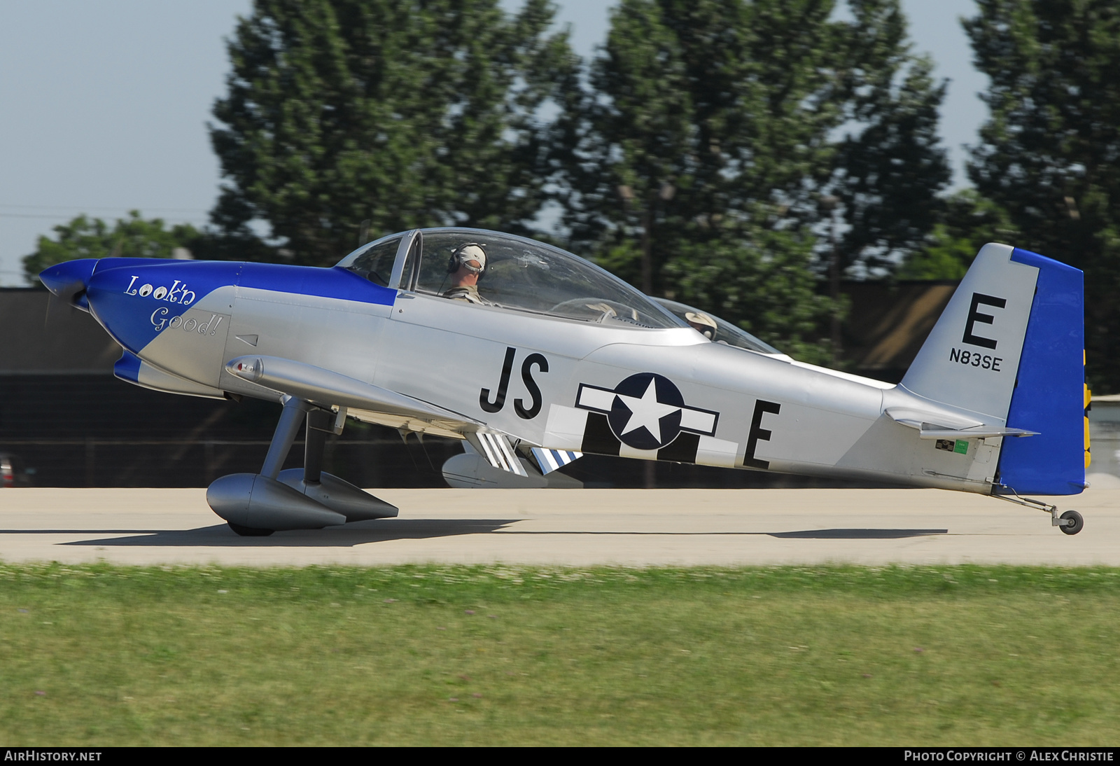 Aircraft Photo of N83SE | Van's RV-8 | USA - Air Force | AirHistory.net #131326