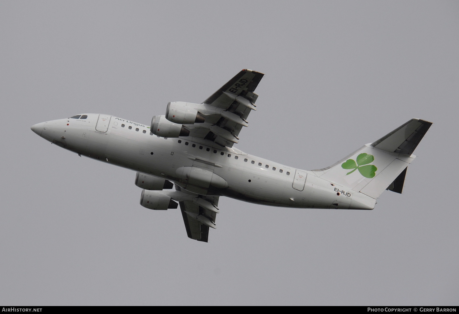 Aircraft Photo of EI-RJD | British Aerospace Avro 146-RJ85 | Aer Lingus | AirHistory.net #131336