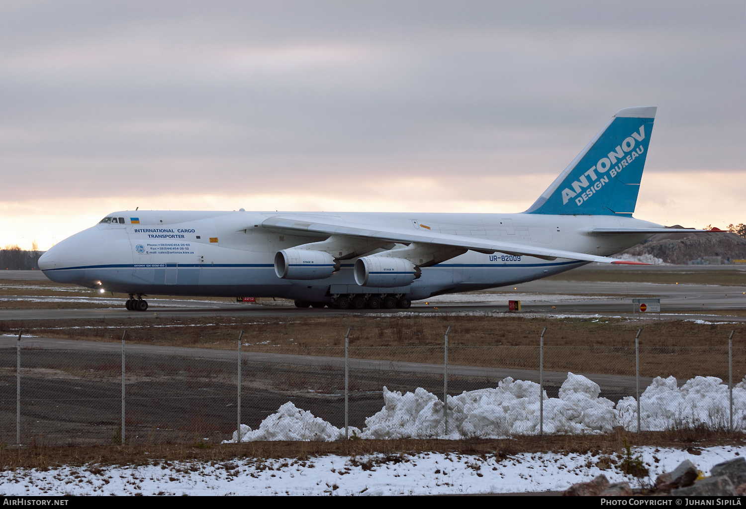 Aircraft Photo of UR-82009 | Antonov An-124-100M-150 Ruslan | Antonov Airlines | AirHistory.net #131343