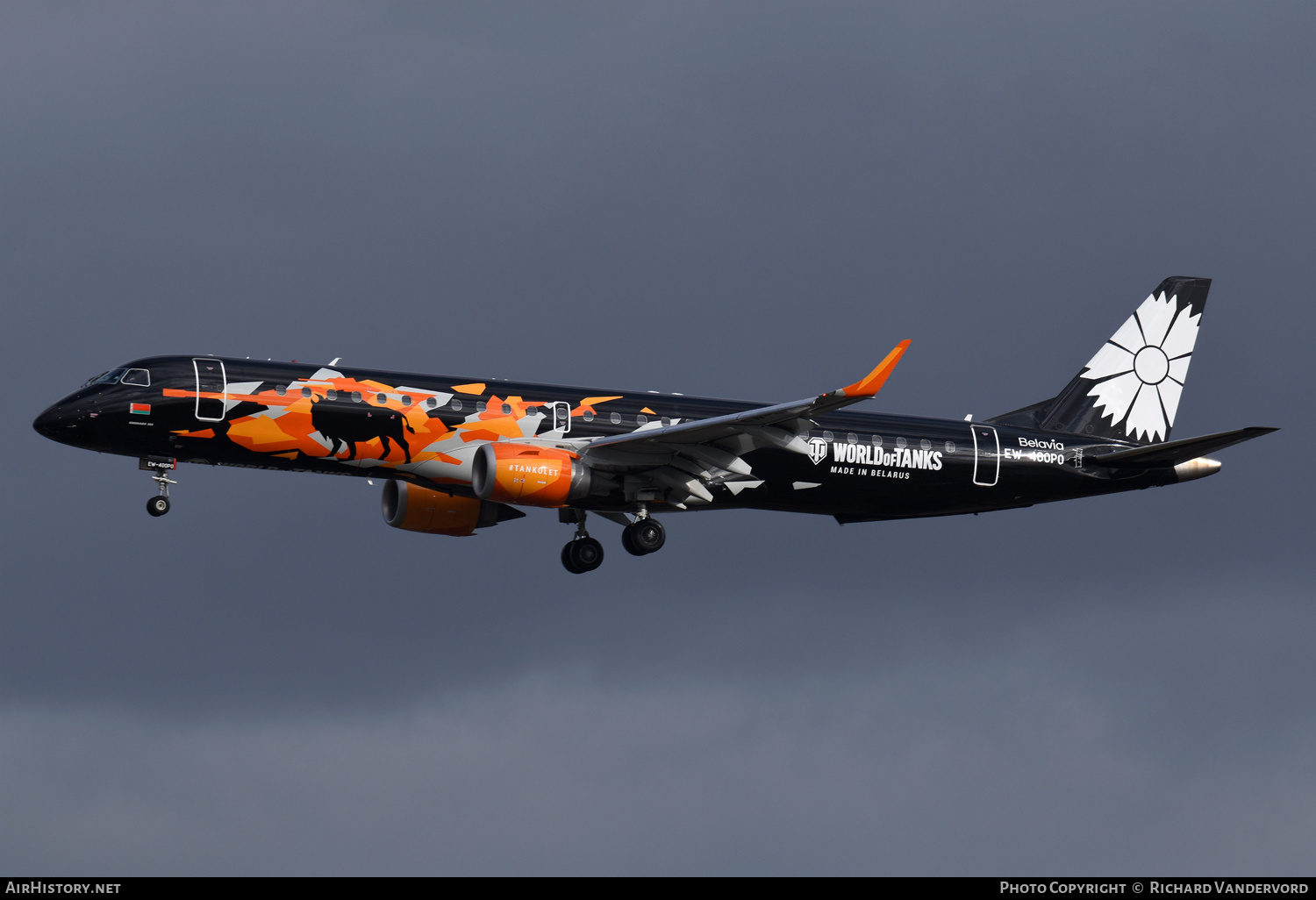 Aircraft Photo of EW-400PO | Embraer 195LR (ERJ-190-200LR) | Belavia | AirHistory.net #131349