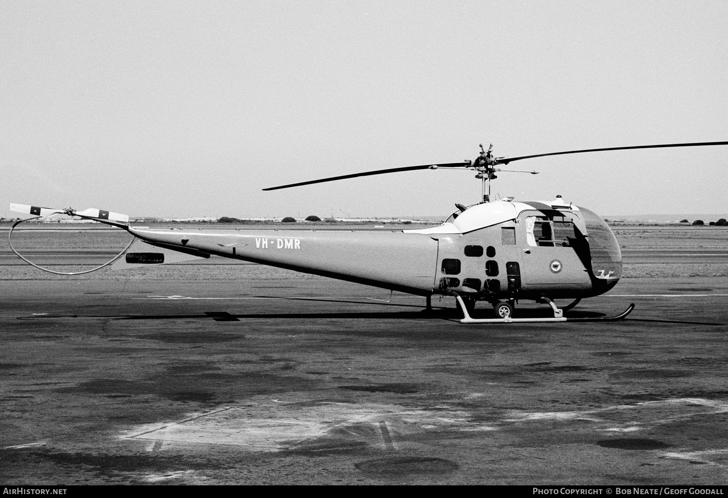 Aircraft Photo of VH-DMR | Bell 47J-2A Ranger | Department of Main Roads | AirHistory.net #131390