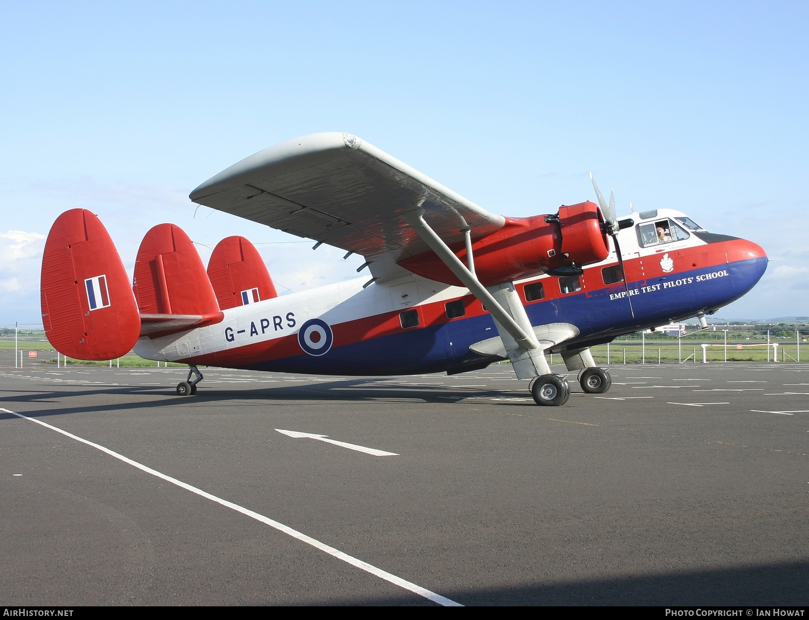 Aircraft Photo of G-APRS | Scottish Aviation Twin Pioneer Series 3 | UK - Air Force | AirHistory.net #131402