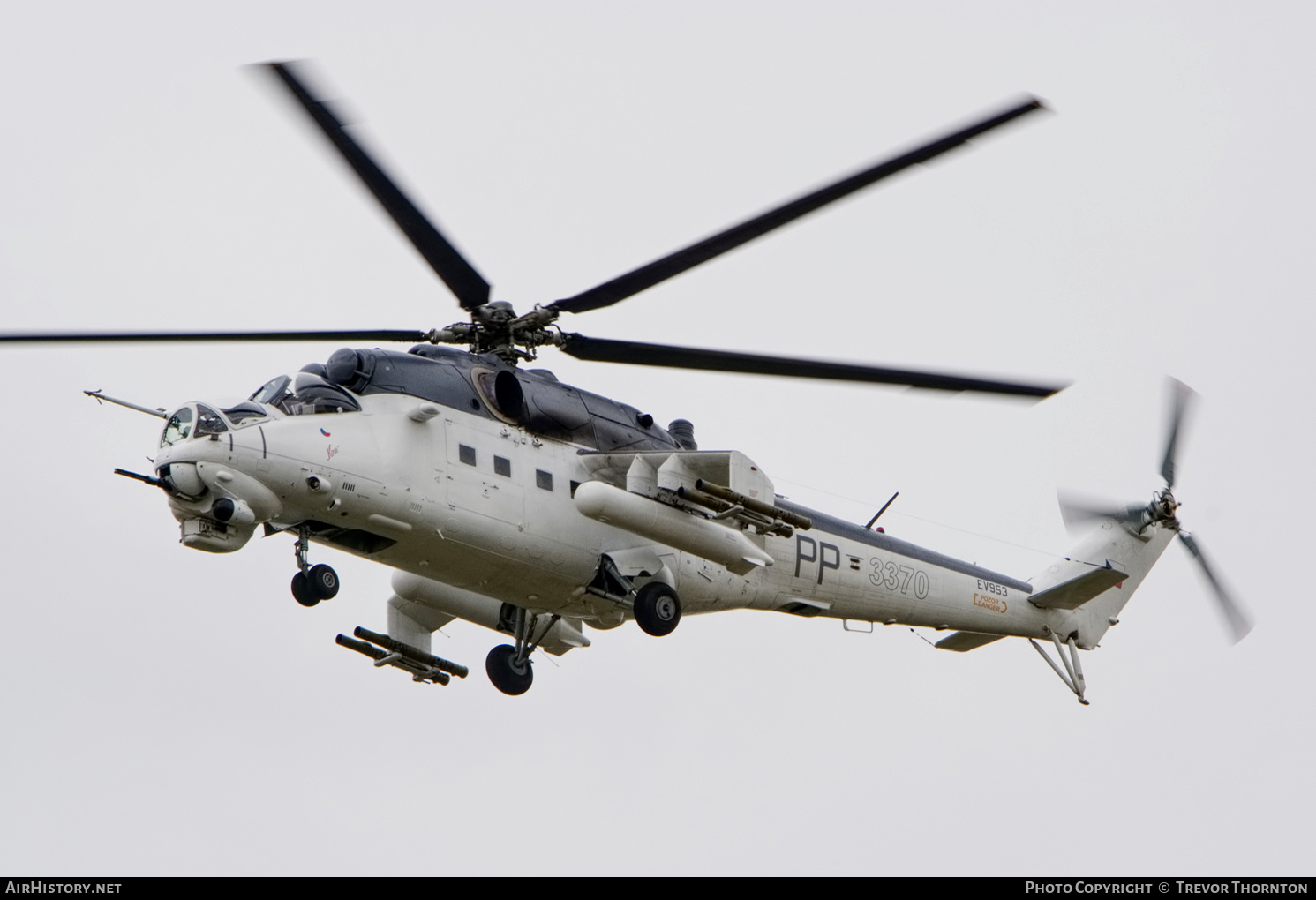 Aircraft Photo of 3370 / EV953 | Mil Mi-35 | Czechia - Air Force | AirHistory.net #131429