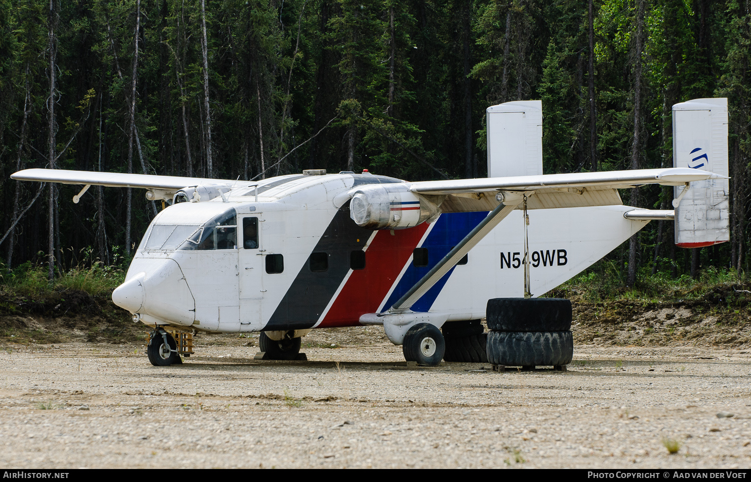 Aircraft Photo of N549WB | Short SC.7 Skyvan 3-100 | AirHistory.net #131432