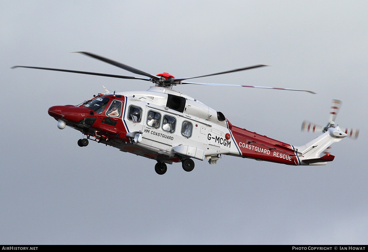 Aircraft Photo of G-MCGM | AgustaWestland AW-189 | HM Coastguard | AirHistory.net #131470