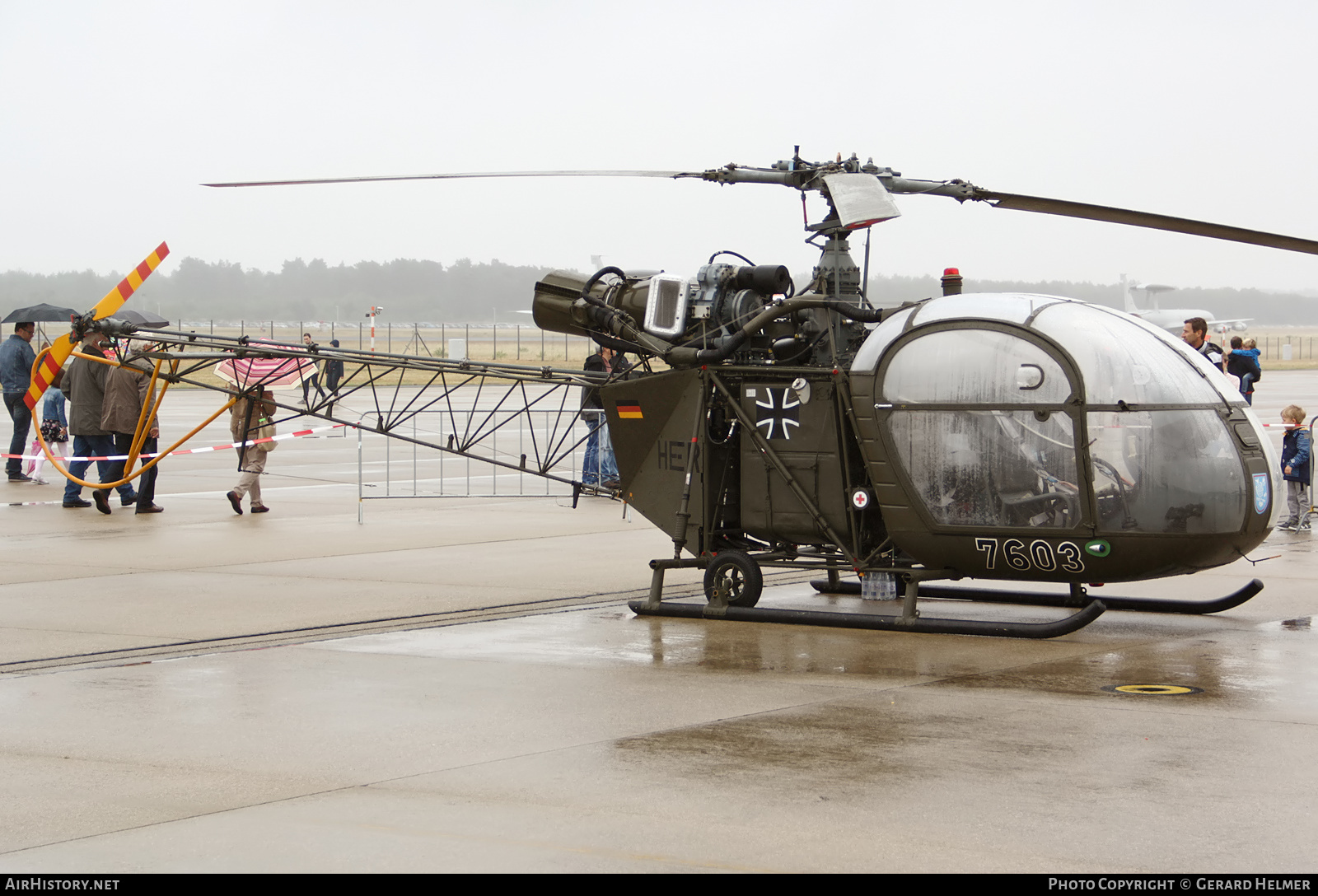 Aircraft Photo of 7603 | Sud SE-3130 Alouette II | Germany - Army | AirHistory.net #131475