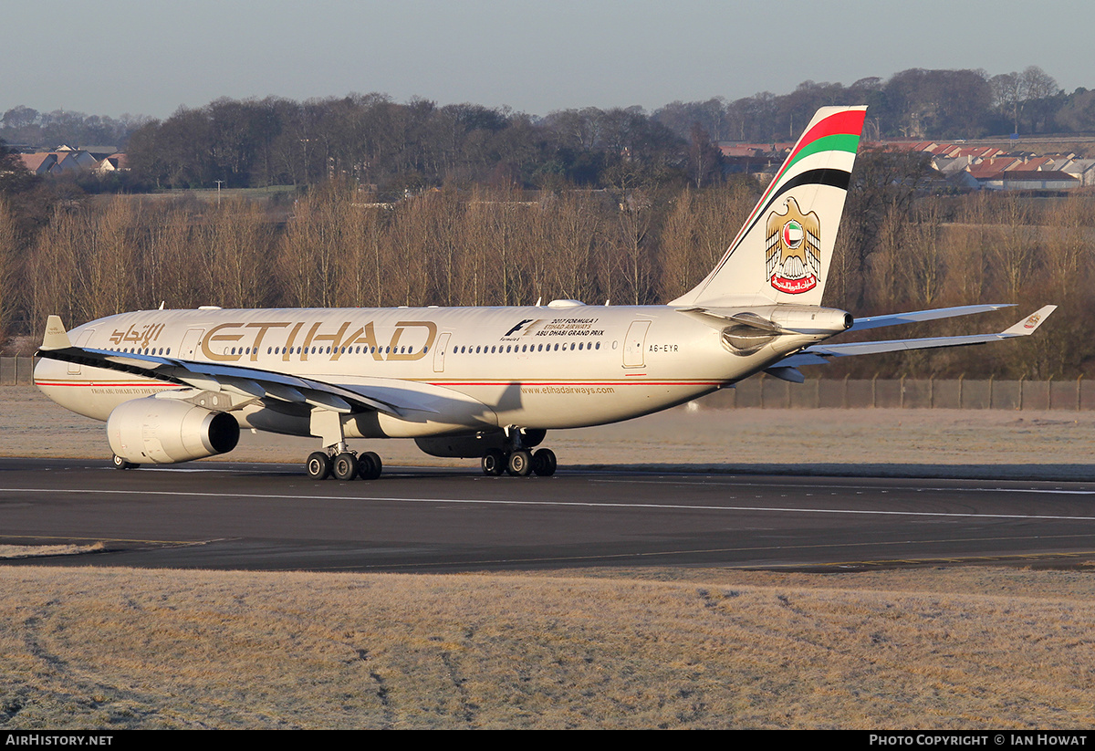 Aircraft Photo of A6-EYR | Airbus A330-243 | Etihad Airways | AirHistory.net #131478