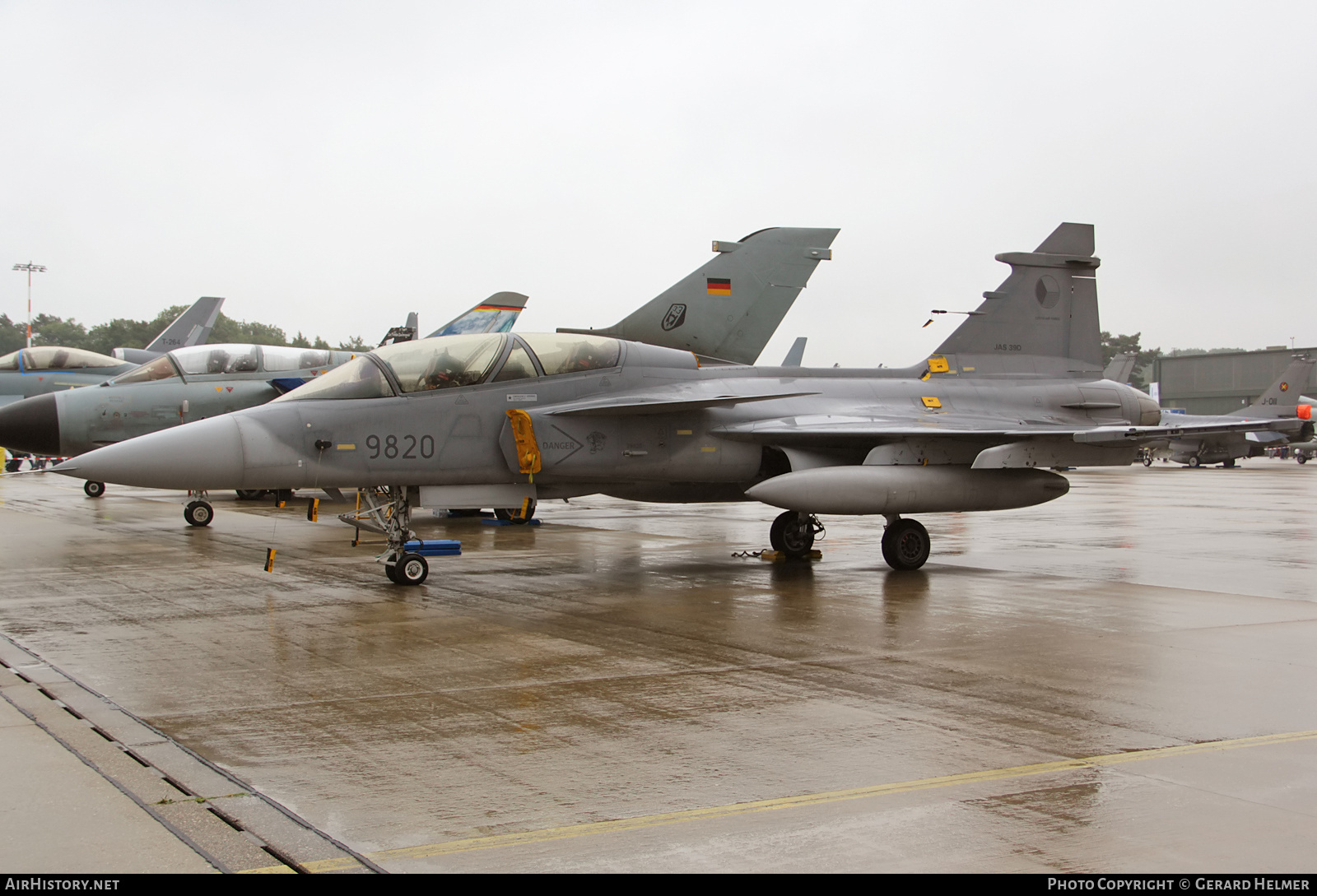 Aircraft Photo of 9820 | Saab JAS 39D Gripen | Czechia - Air Force | AirHistory.net #131481