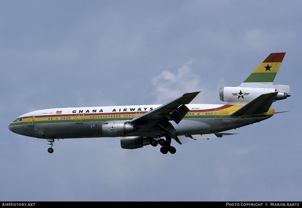 Aircraft Photo of 9G-ANA | McDonnell Douglas DC-10-30 | Ghana Airways | AirHistory.net #131494