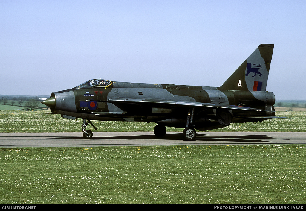 Aircraft Photo of XR751 | English Electric Lightning F3 | UK - Air Force | AirHistory.net #131498