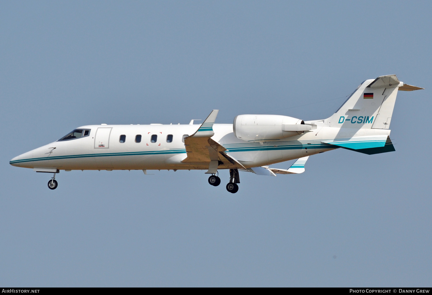 Aircraft Photo of D-CSIM | Learjet 60 | AirHistory.net #131508