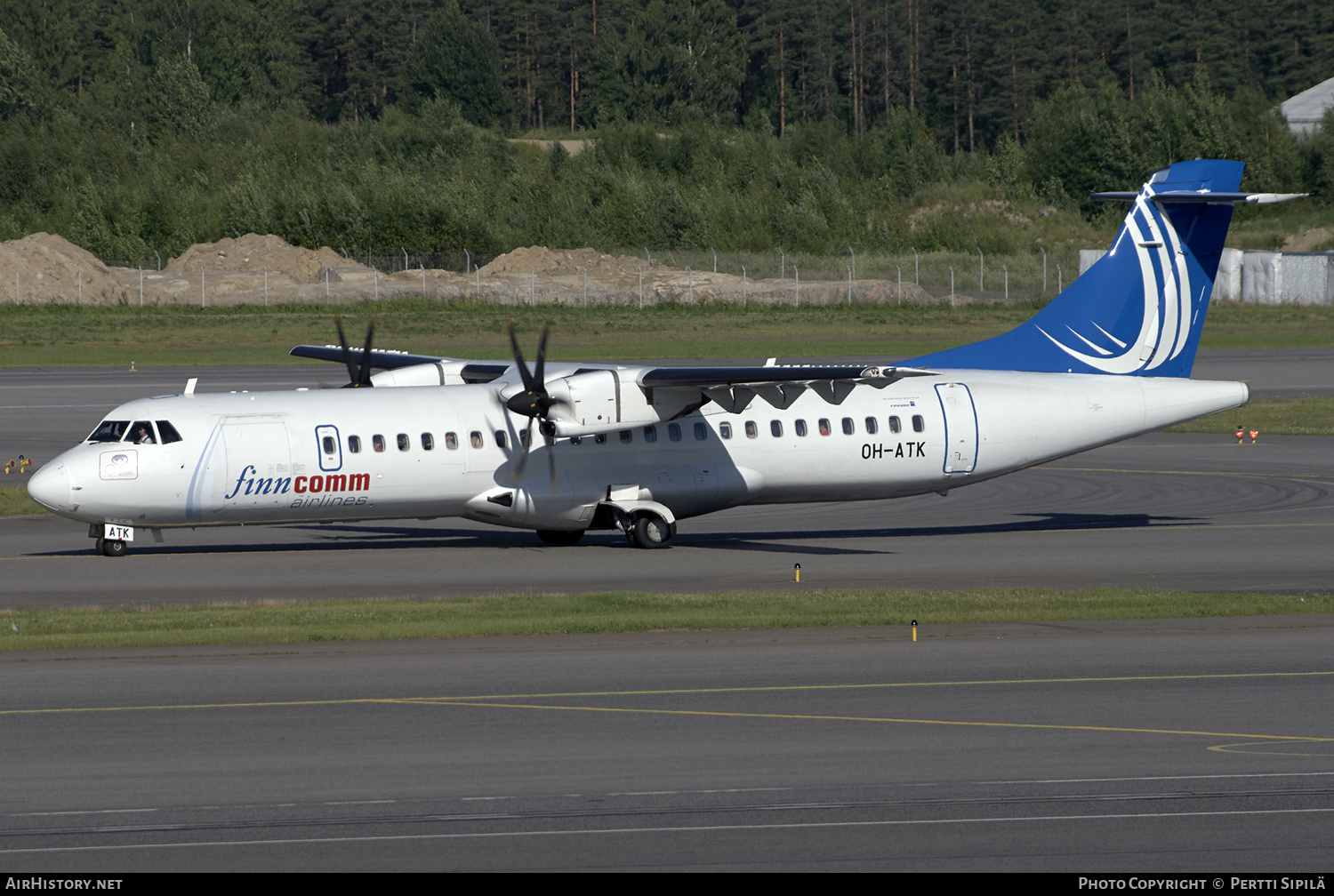 Aircraft Photo of OH-ATK | ATR ATR-72-500 (ATR-72-212A) | Finncomm Airlines | AirHistory.net #131510