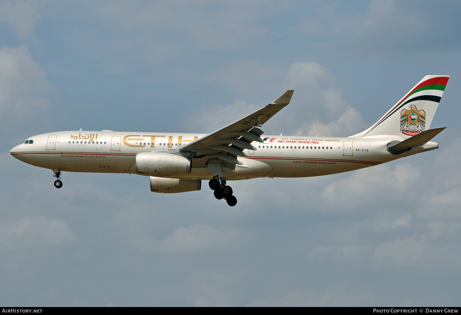 Aircraft Photo of A6-EYR | Airbus A330-243 | Etihad Airways | AirHistory.net #131531