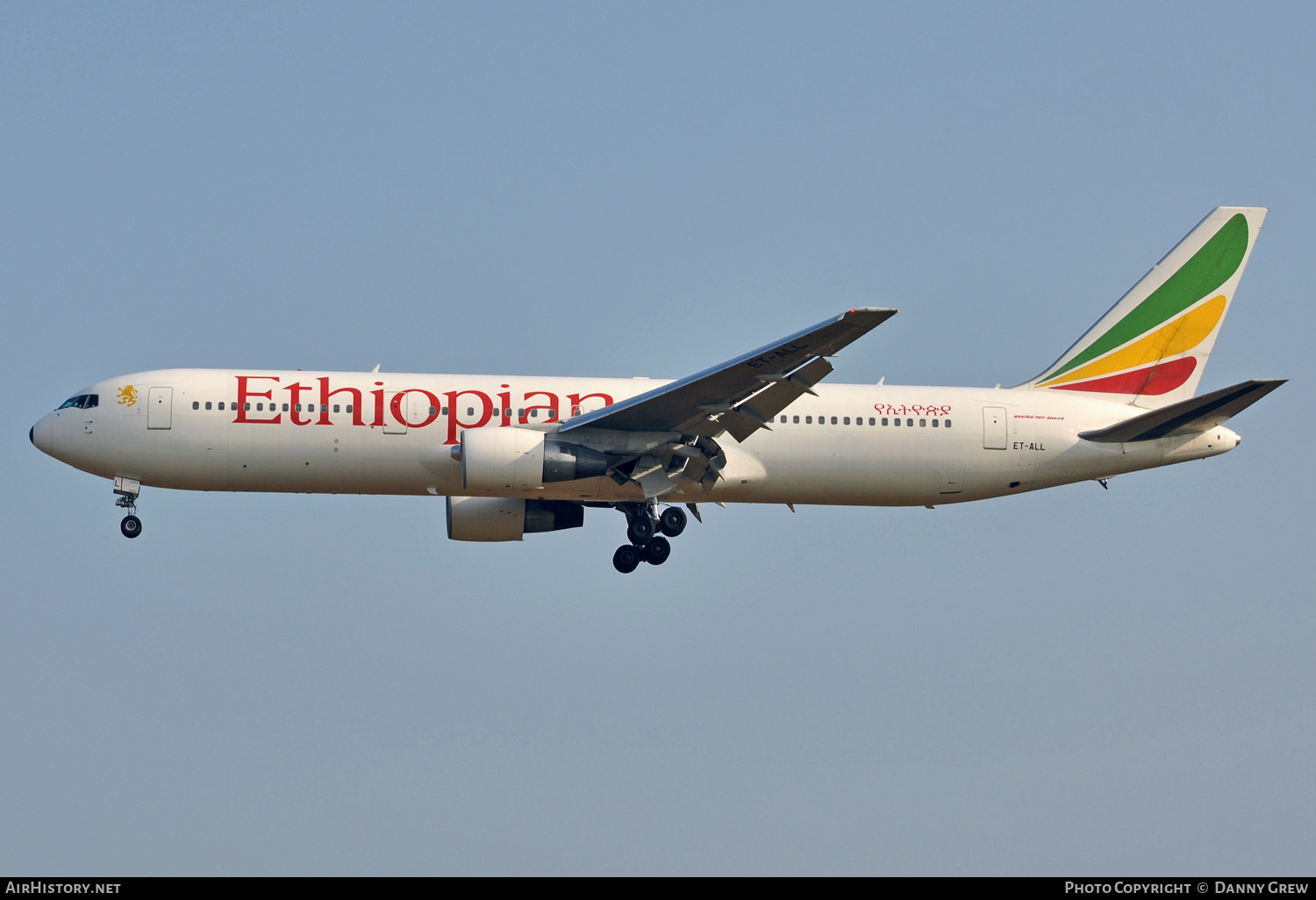 Aircraft Photo of ET-ALL | Boeing 767-3BG/ER | Ethiopian Airlines | AirHistory.net #131534