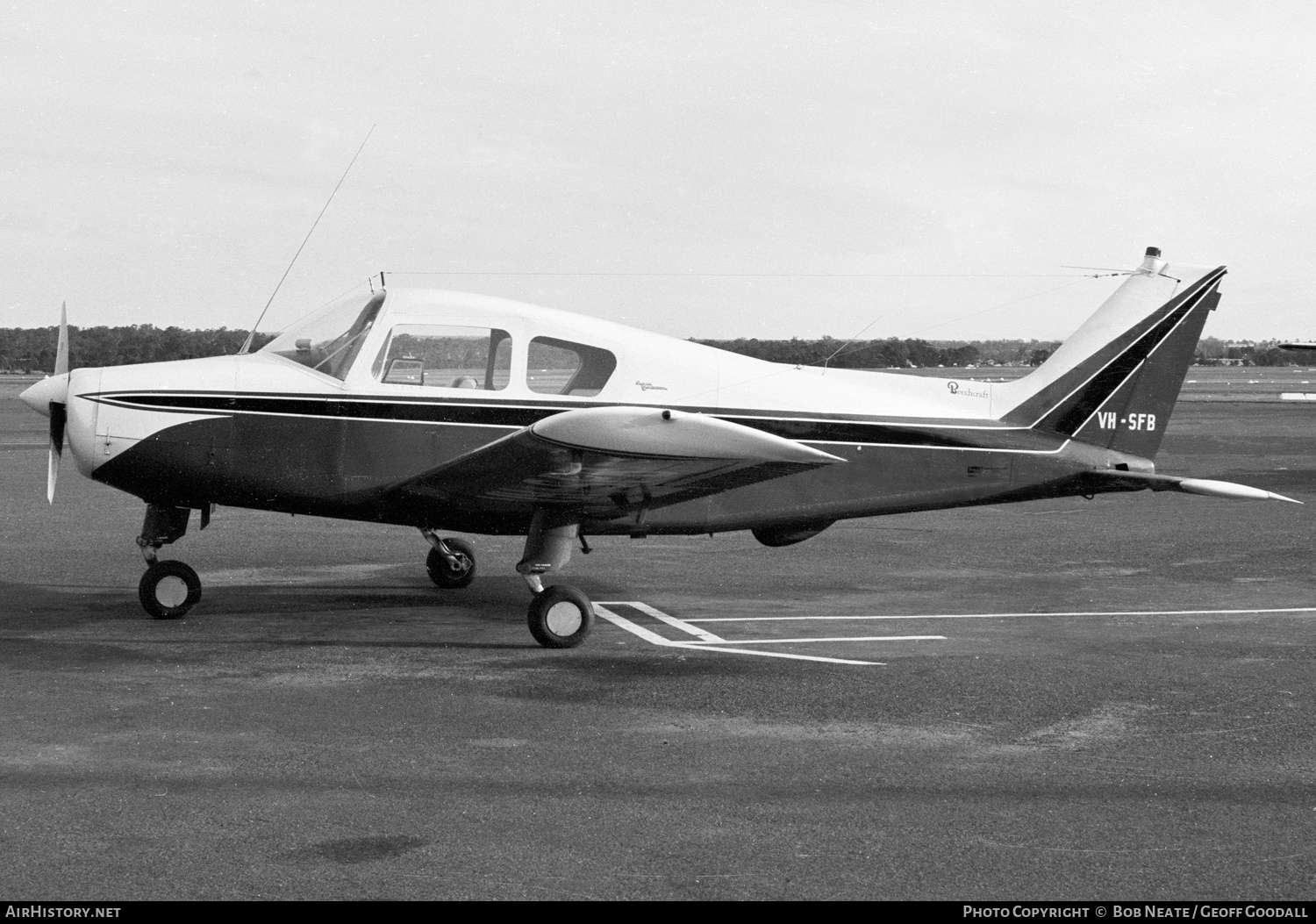 Aircraft Photo of VH-SFB | Beech 23 Musketeer | AirHistory.net #131537