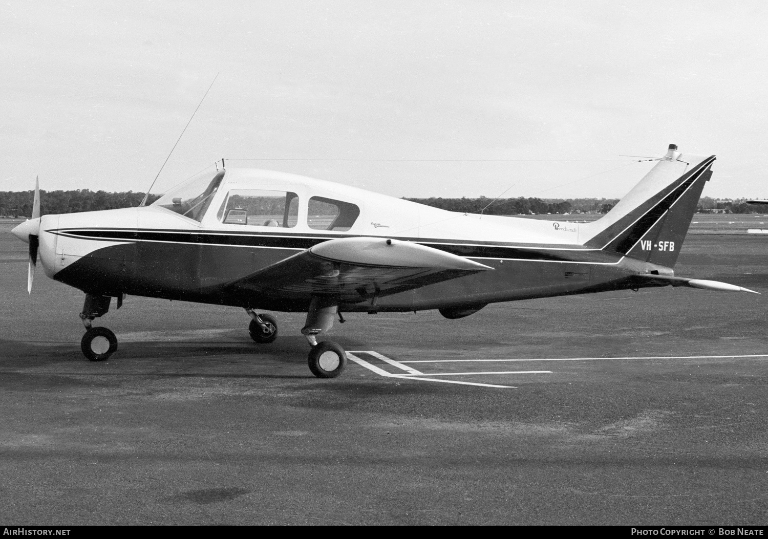 Aircraft Photo of VH-SFB | Beech 23 Musketeer | AirHistory.net #131537